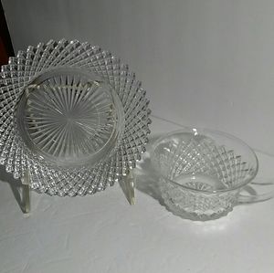 Miss America Cup and Saucer